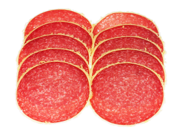 Salami 1a im Käsemantel