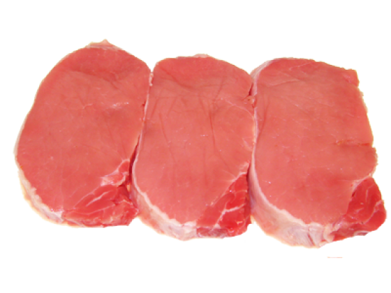 Schweinerückensteaks 