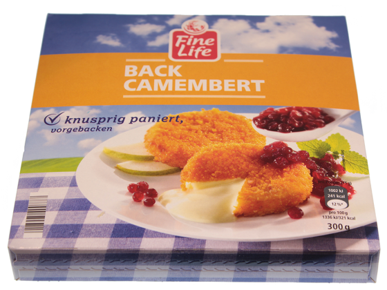 Back Camembert vorgebacken