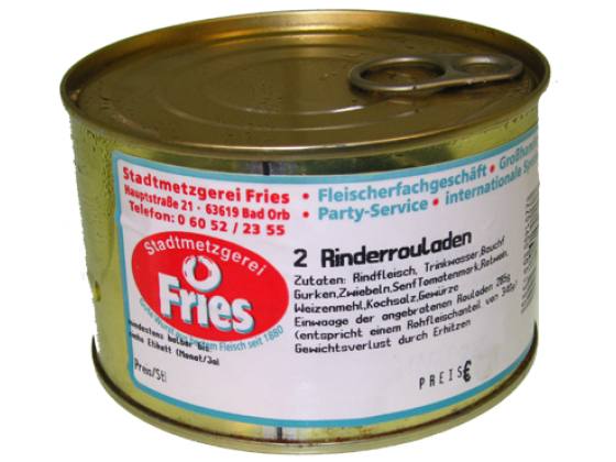 2 Rinderrouladen Inhalt 430 g