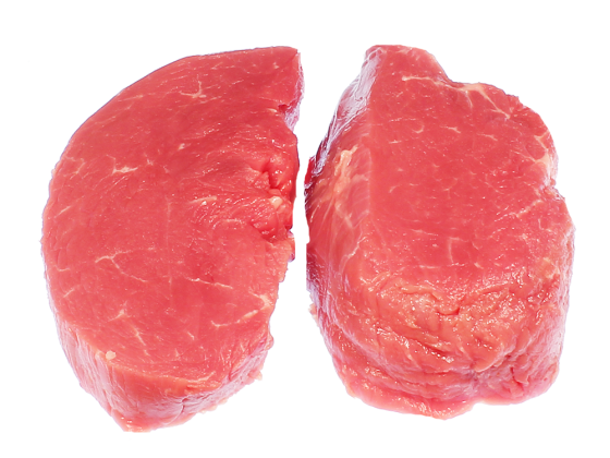 Kalbshüftsteaks extra zart vom Gourmetkalb, 3 Steaks a 180 g = 540 g