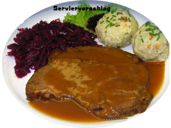 Sauerbraten Rheinische Art 