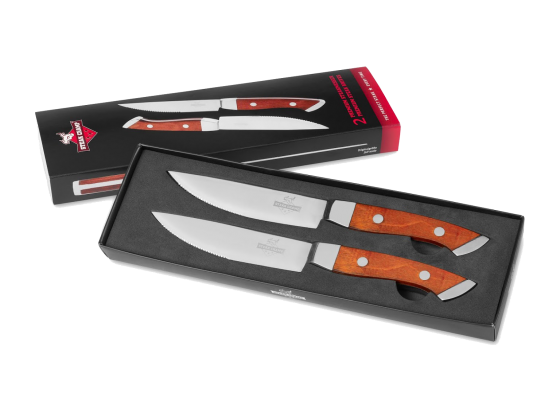 SteakChamp Messer mit Holzgriff