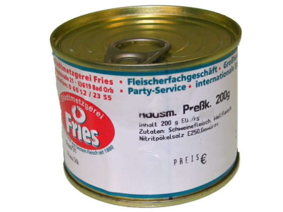 Hausmacher Presskopf Inhalt 200 g