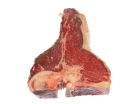 Alte Kuh, Dark red old cow - T-Bone Steak aus Galizien  