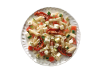 Nudelsalat Tomate-Mozzarella