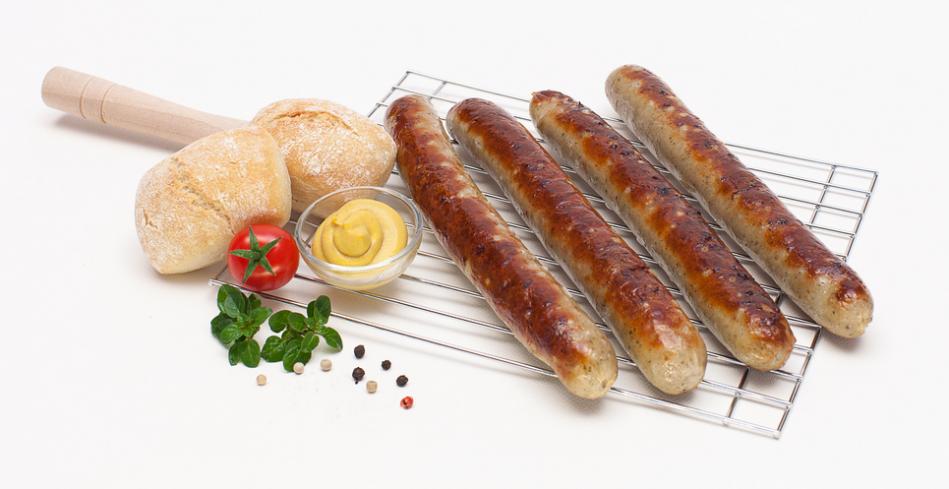 Bratwurst mit Gothaer original Gewürz - Serviervorschlag