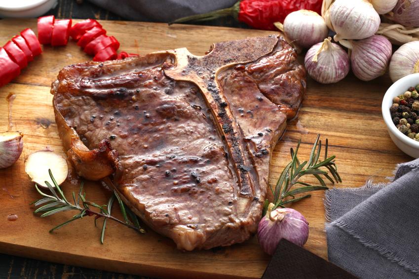 T-Bone Steak vom Simmentaler Rind  - Serviervorschlag