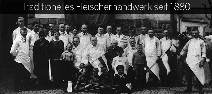 Traditionelles Fleischerhandwerk